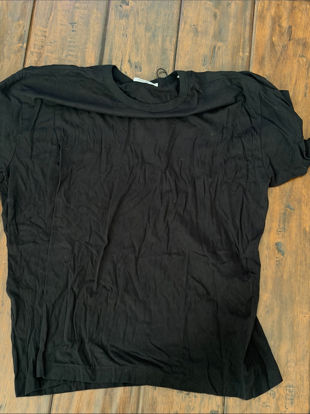 Black Crew Neck T-Shirt